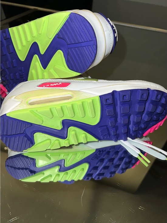 Nike Shoes - Nike Women’s White Pink & Volt Air Max Retro Sneaker
